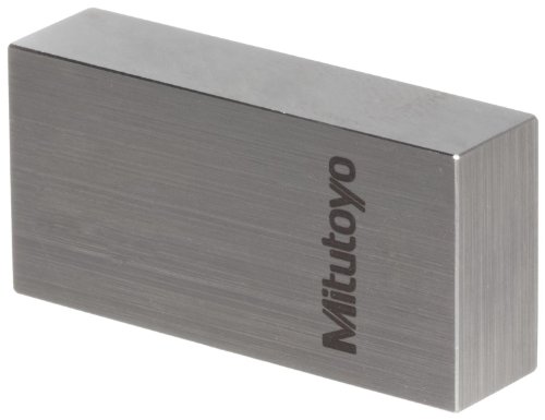 Mitutoyo - 611201-541 Steel Rectangular Gage Block, ASME Grade AS-1, 1.0' Length