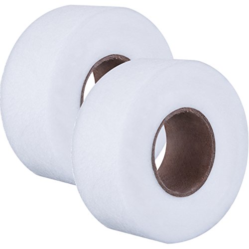 Outus Fabric Fusing Tape Adhesive Hem Tape Iron-on Tape Each 27 Yards, 2 Pack (1 Inch)