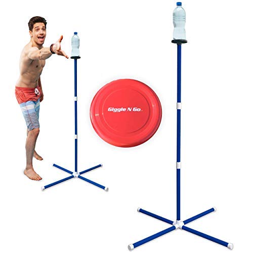 GIGGLE N GO Outdoor Games for Kids - Yard Games, Sports Gifts for Boys, Girls. Teenage Boy Gifts, Only One That Can Be Played on All Surfaces. Teen Boy Gifts for Lawn, Beach, Camping or Outside Games