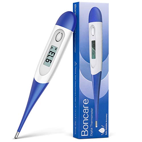 Thermometer for Adults, 10s Digital Oral Thermometer for Fever (Dark Blue)