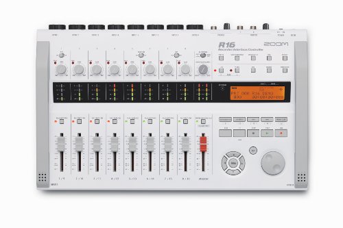 Zoom R16 Multitrack SD Recorder Controller and Interface with 8GB SD Card and 8 AA Batteries