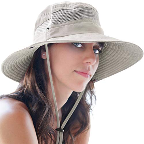 GearTOP Sun Hats for Women and Men | This Summer Cap is Your Best Choice for Sun Protection (Beige Fishing Hat)