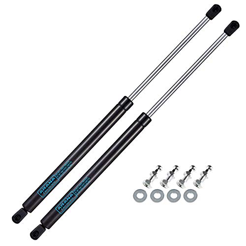 C16-08054 20 inch Lift Supports Struts Gas Prop Shocks 100 Lbs (445N) Silver C1608054 for Truck RV Bed Basement Door Floor Hatch (ONLY BALL STUDS NO BRACKETS!)