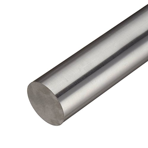 Online Metal Supply Alloy 718 Nickel Round Rod, 0.625 (5/8 inch) x 12 inches