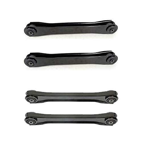 Detroit Axle - 4pc Front Upper Lower Control Arms Assembly for 2000-2001 Dodge Ram 1500-4x4 / 4WD Models ONLY