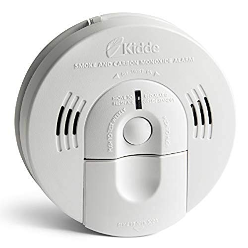 Kidde KN-COSM-IBA Hardwire Combination Smoke Carbon Monoxide Detector Battery Backup Voice Warning Interconnectable