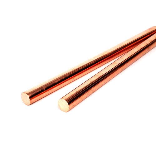 Copper Rod 3/16' Diameter 6' long Pin Stock for knife handle material, bolsters, metal craft & metal working hobbies, Set of 2 Pieces