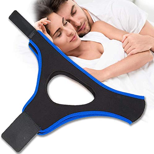 Anti Snoring Chin Strap Ajustable Stop Snoring Solution for Men and Women, Anti Snoring Devices Snore Stopper Chin Straps Sleep AIDS for Snoring Sleeping Mouth Breather