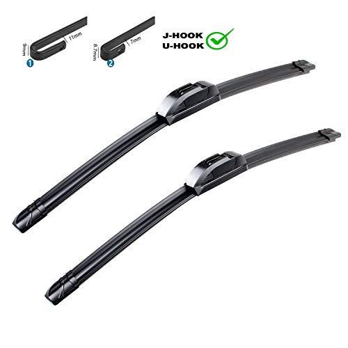 PARRATI Premium All-Season Windshield Wiper Blades OEM QUALITY 24'+17' (Set of 2)