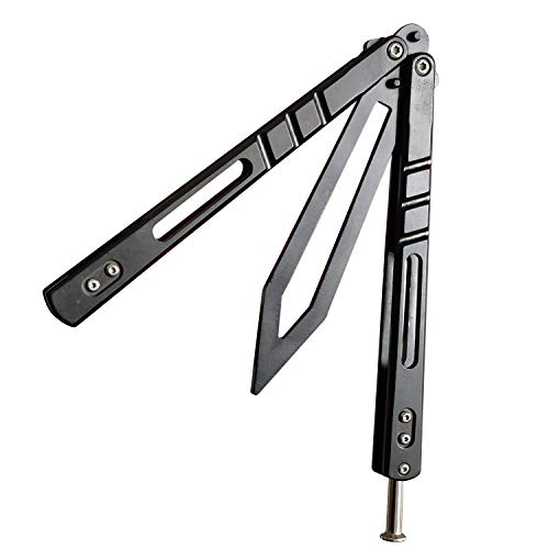 MARCOLO Trainer with Sure Spring Latch for Training and Practice 100% Safety Strong and Durable Full Stainless Steel for CS GO Training (Black)