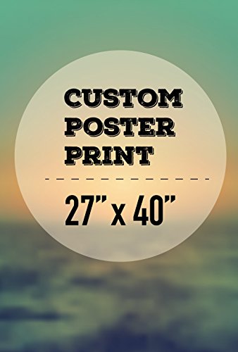 wall26 Custom Poster Print - Create Your Own Movie Poster - Personalized Gloss Paper Poster (27x40)