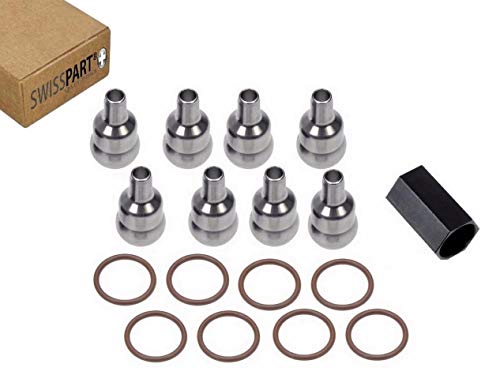 8pc High Pressure Oil Rail Ball Tube Repair Kit Seals and Tool For Ford 6.0L Powerstroke 04-10