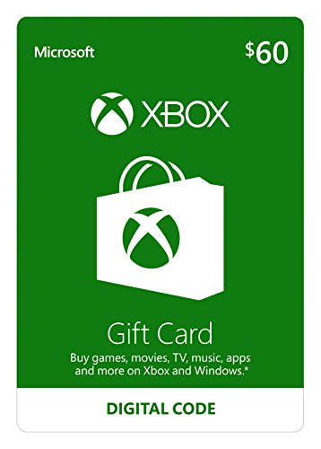 $60 Xbox Gift Card [Digital Code]