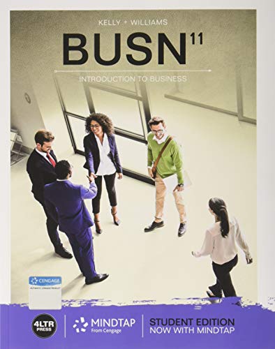 BUSN (with MindTap Business, 1 Term (6 Months) Printed Access Card)