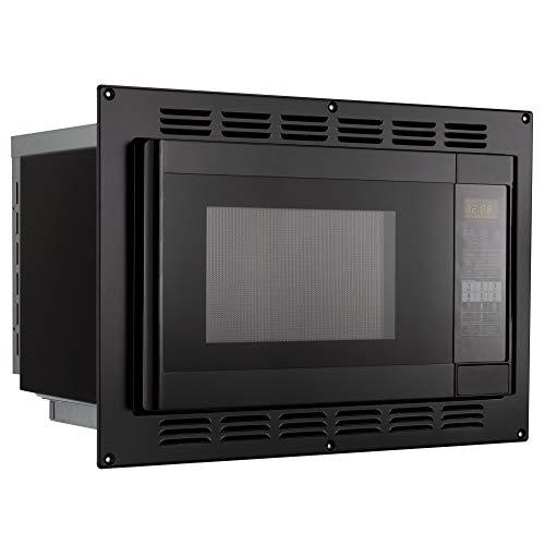 RecPro RV Convection Microwave Black 1.1 Cu. ft | 120V | Microwave | Appliances | Direct Replacement for High Pointe