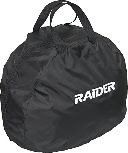 Raider BCS-8B Deluxe Black Nylon Durable Motorcycle MX Helmet Bag
