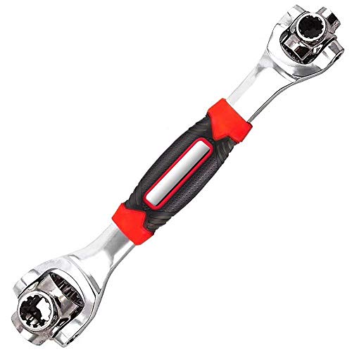 Universal Wrench 48 in 1 Socket Wrench Multifunction Wrench Tool with 360 Degree Rotating Head, Spanner Tool for Home and Car Repair