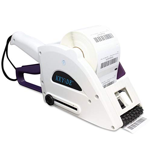 FBA UPC Barcode/Label Applicator Gun - Hand Held Sticker Maker Compatible with Medium Labels for Dymo 2 1/4' 30334 / FBA FNSKU ASIN Stickers - KEYIDE Series