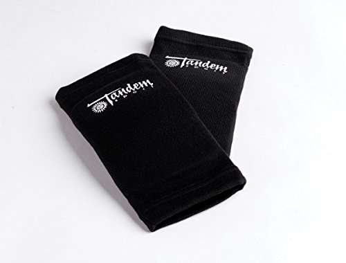 Tandem Sport Volleyball Elbow Pads - Avoid Floor Burns & Bruising - One Size Fits Most - 2 Pads, TSELBOWPADS, Black