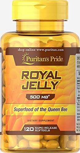 Puritan's Pride Royal Jelly 500 mg-120 Softgels