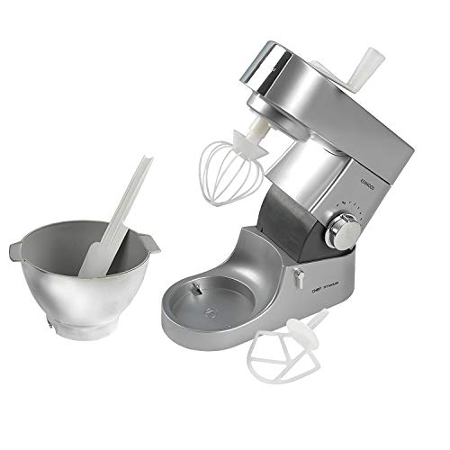 CASDON Little Cook 63502 Kenwood Toy Mixer, Silver/Chrome Effect