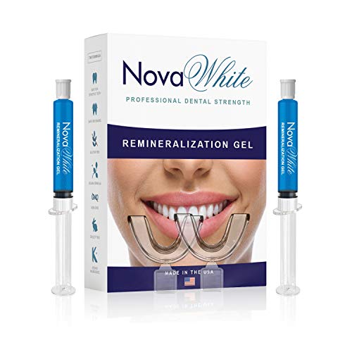 NovaWhite Remineralization Gel - 40+ Treatments, Reduces Teeth Sensitivity, Strengthens Tooth Enamel, Teeth Sensitivity Treatment, Remineralizing Gel for Sensitive Teeth & Teeth Repair, Desensitizing