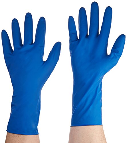 Atlantic Safety Products Lightning Gloves (Blue, X-Large) - Box of 50