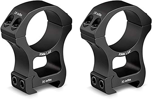 Vortex Optics Pro Series Riflescope Rings - 30mm - Extra High Height [1.54 Inches | 39.1 mm]