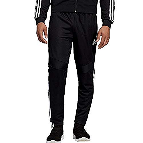adidas Men's Tiro 19 Training Soccer Pants, Tiro '19 Pants, Black/White, Large