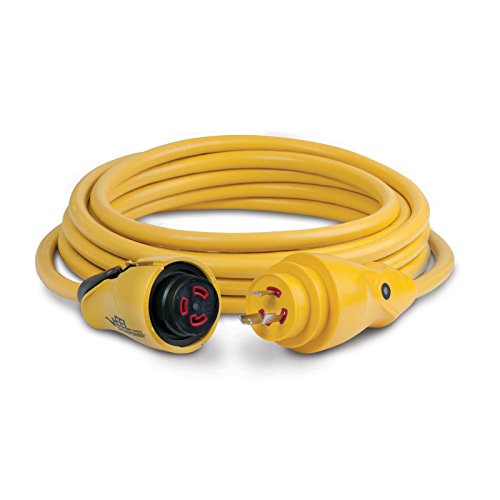 Marinco EEL CORDSET 30A 125V 50' Yellow