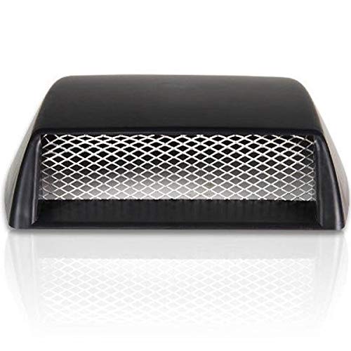 glorious_nx Car Vents Decorative Air Flow Intake Hood Scoops Ventilation Universal Black Cover