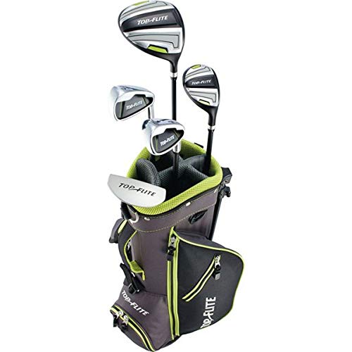 New 2019 Top-Flite Boys Youth Golf Complete Set for Ages 5-8 Years Old - Height 46-52'' - Left Handed