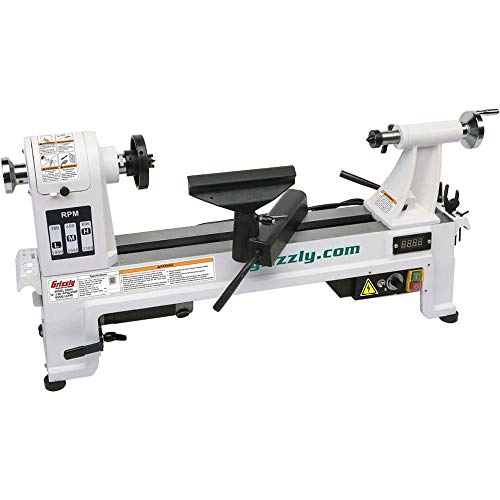 Grizzly Industrial G0844-14' x 20' Variable-Speed Benchtop Wood Lathe