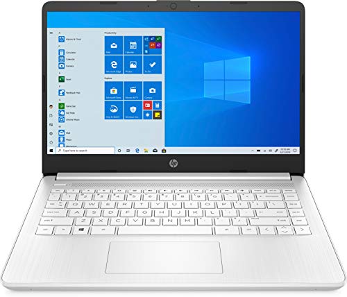 HP 14 Series 14' Laptop AMD Athlon 3020e 4GB RAM 64GB eMMc Snowflake White - AMD Athlon 3020e Dual-core - AMD Radeon Graphics - HP TrueVision 720p HD Camera - Windows 10 Home in S Mode - 10 hr ba