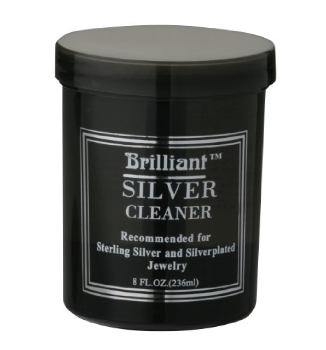 Brilliant 8 Oz Silver Jewelry Cleaner with Cleaning Basket
