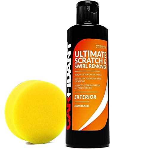 Carfidant Scratch and Swirl Remover - Ultimate Car Scratch Remover - Polish & Paint Restorer - Easily Repair Paint Scratches, Scratches, Water Spots! Car Buffer Kit