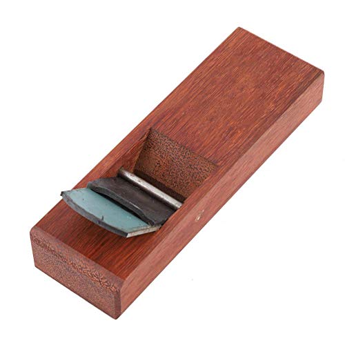 Portable Mini Hand Plane Planer Wooden Carpenter Planing Flat Edge Woodcraft Tool with Planer Blade for Carpenter Woodworking Industrial(180mm)