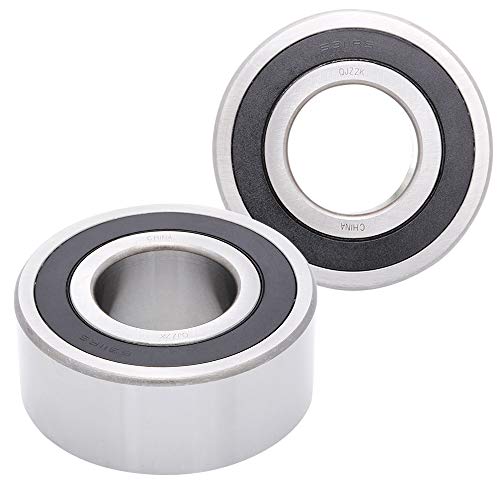 [2-Pack] 5311-2RS - Double Angular Contact Bearing Ball Bearing 55 mm x 120 mm x 49.2 mm (ID x OD x Width) Double Rubber Seal