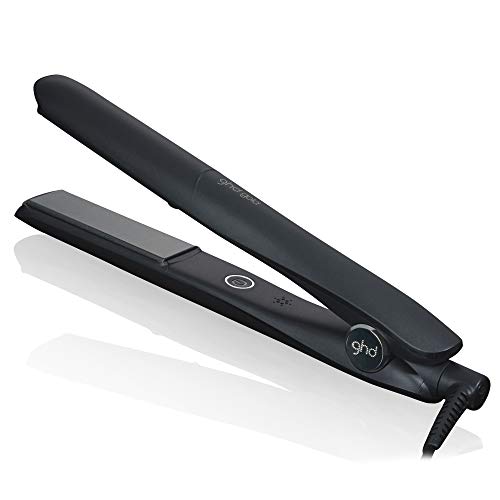 ghd Gold Hair Straightener, Ceramic Flat Iron, Professional Hair Styler, Black