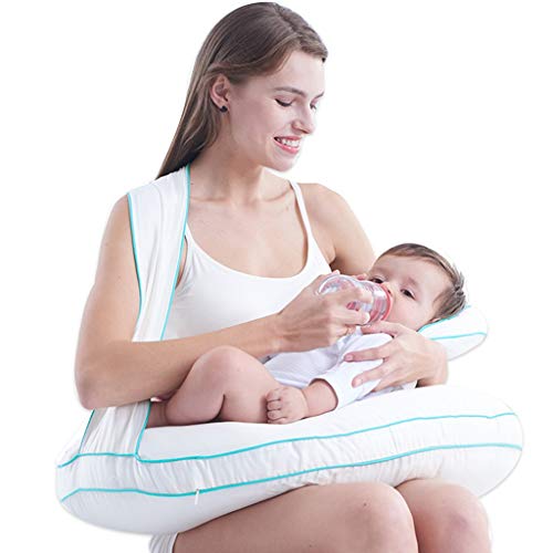 Breastfeeding Pillows Pregnant Woman Pillow Breastfeeding Pad Safety Fence Waist Pad Learning to Sit On The Pillow Feeding Pillow Lumbar Pillow Waist Stool