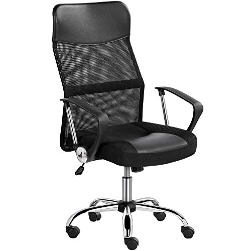 Topeakmart High Back Executive Mesh Chairs Managerial Office Desk Chairs Swivel Task Chair Conference Chair