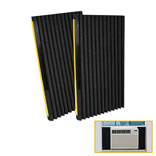 LBG Products Window Air Conditioner Foam Insulation Panels, AC Side Insulating Panel Kit, 18in High x 9in Wide x 7/8in Thick