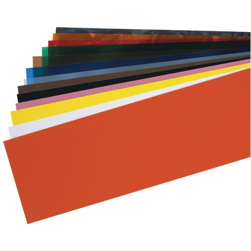 TTC PSS5A 14 Piece Plastic Shim Stock Assortment-5' x 20' Color Coded Sheets