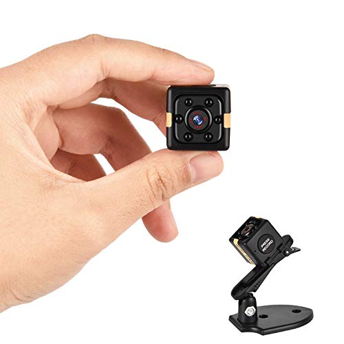 Hidden Camera, Mini Hidden Camera HD 1080P Portable Mini Camera with Night Vision and Motion Detection for Indoor Outdoor Home Security, Small Nanny Cam