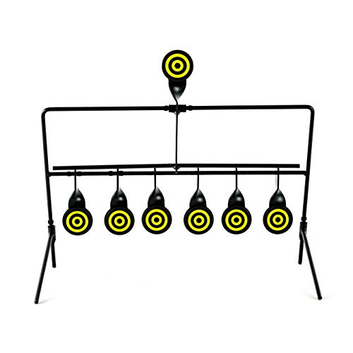 KNINE OUTDOORS 6 Targets Air Gun Pellet BB Gun Resetting Target, Rated for .22 .177 Caliber