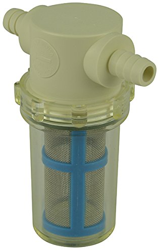 3/8' Hose Barb in-Line Strainer with 50 mesh Stainless Steel Filter Screen
