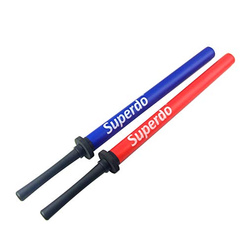 Superdo Foam Sword Practice Swords Sparring Training Stick (Double Pack)