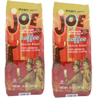 Trader Joe’s Medium Roast Ground Coffee 100% Arabica Ground 13 oz (Pack of 6)