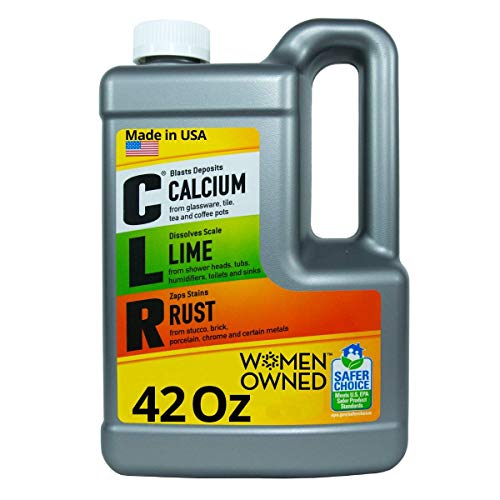 CLR Calcium Lime & Rust Remover, Biodegradable, 42 Oz Bottle