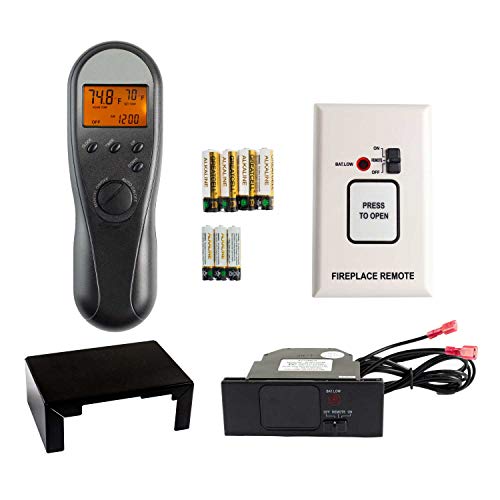 Hearth Products Controls Acumen Timer/Thermostat Fireplace Remote Control (RCK-K)